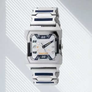 Fastrack Party Analog Silver Dial Men’s Watch With Date Function