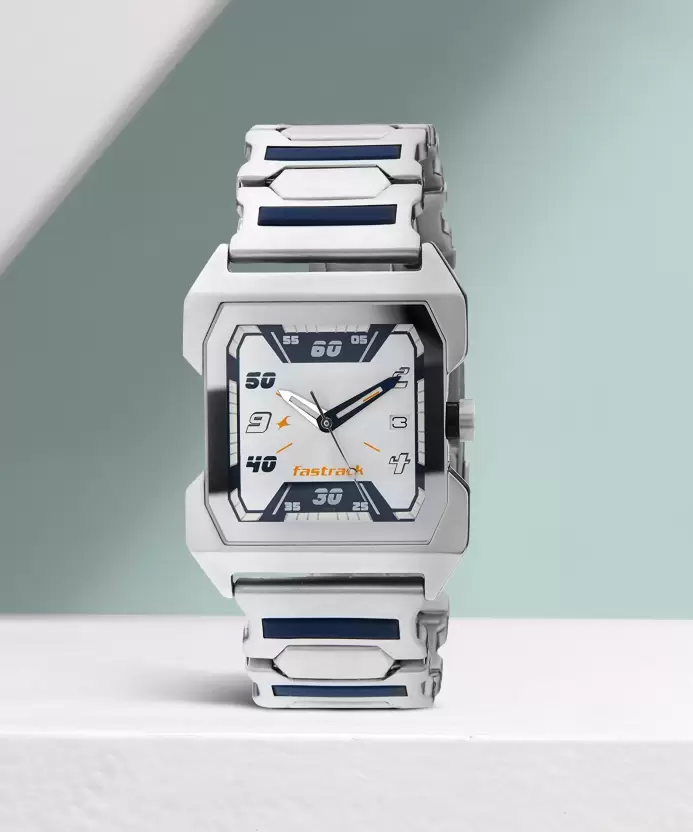 Fastrack Party Analog Silver Dial Men’s Watch With Date Function - Image 3