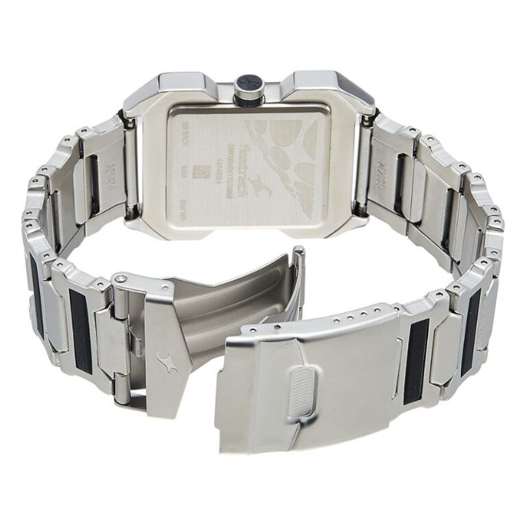 Fastrack Party Analog Black Dial Steel Strap Watch For Men’s - Image 4